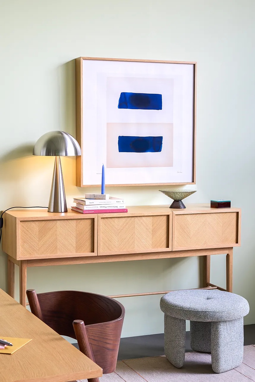 Επιτραπέζιο φωτιστικό Hübsch Mush 30 x 50 cm χρώμα: γκρι φωτογραφία