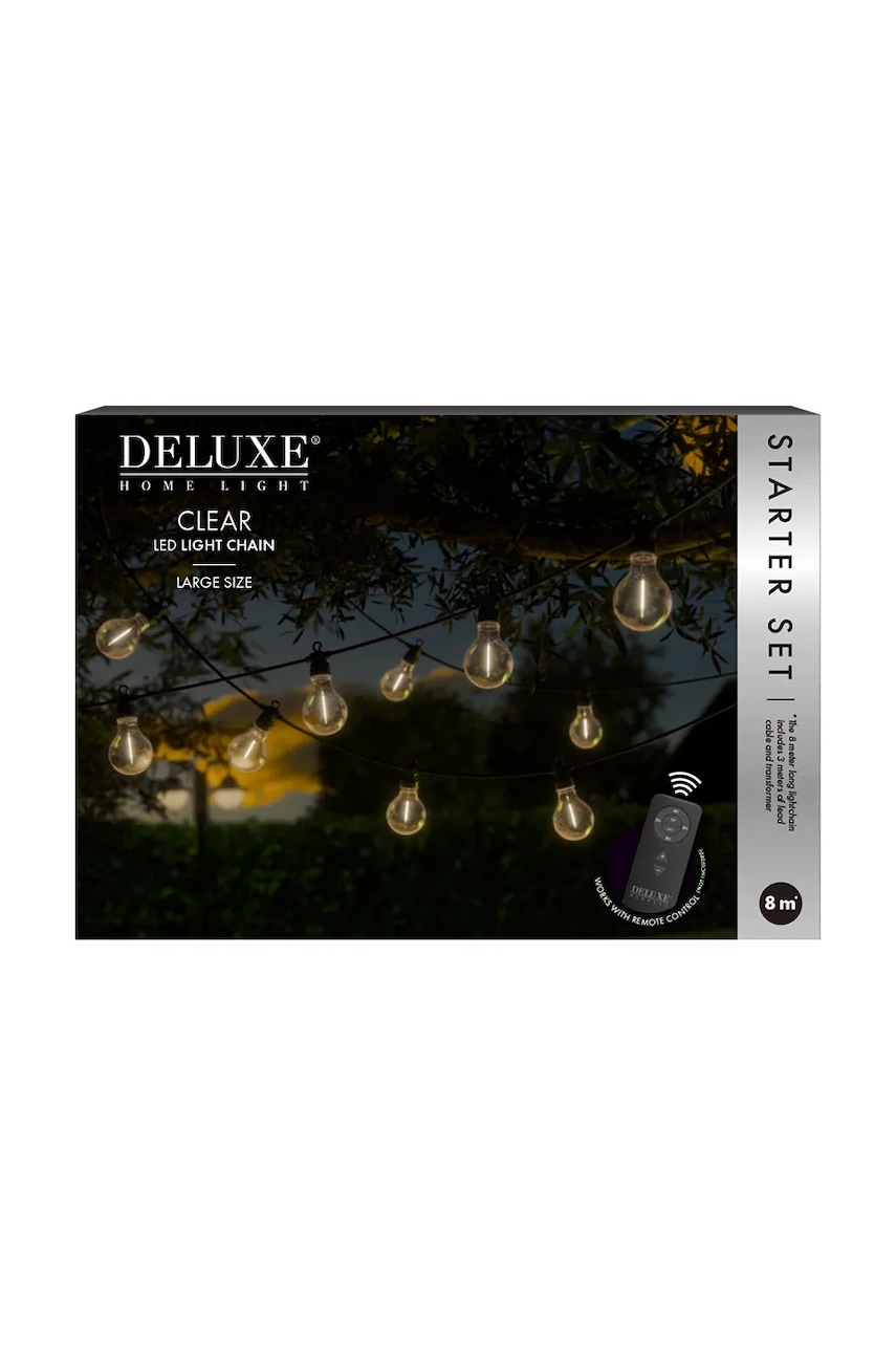 Deluxe Homeart ghirlandă cu led-uri Starter Kit,10 LED, 8 m