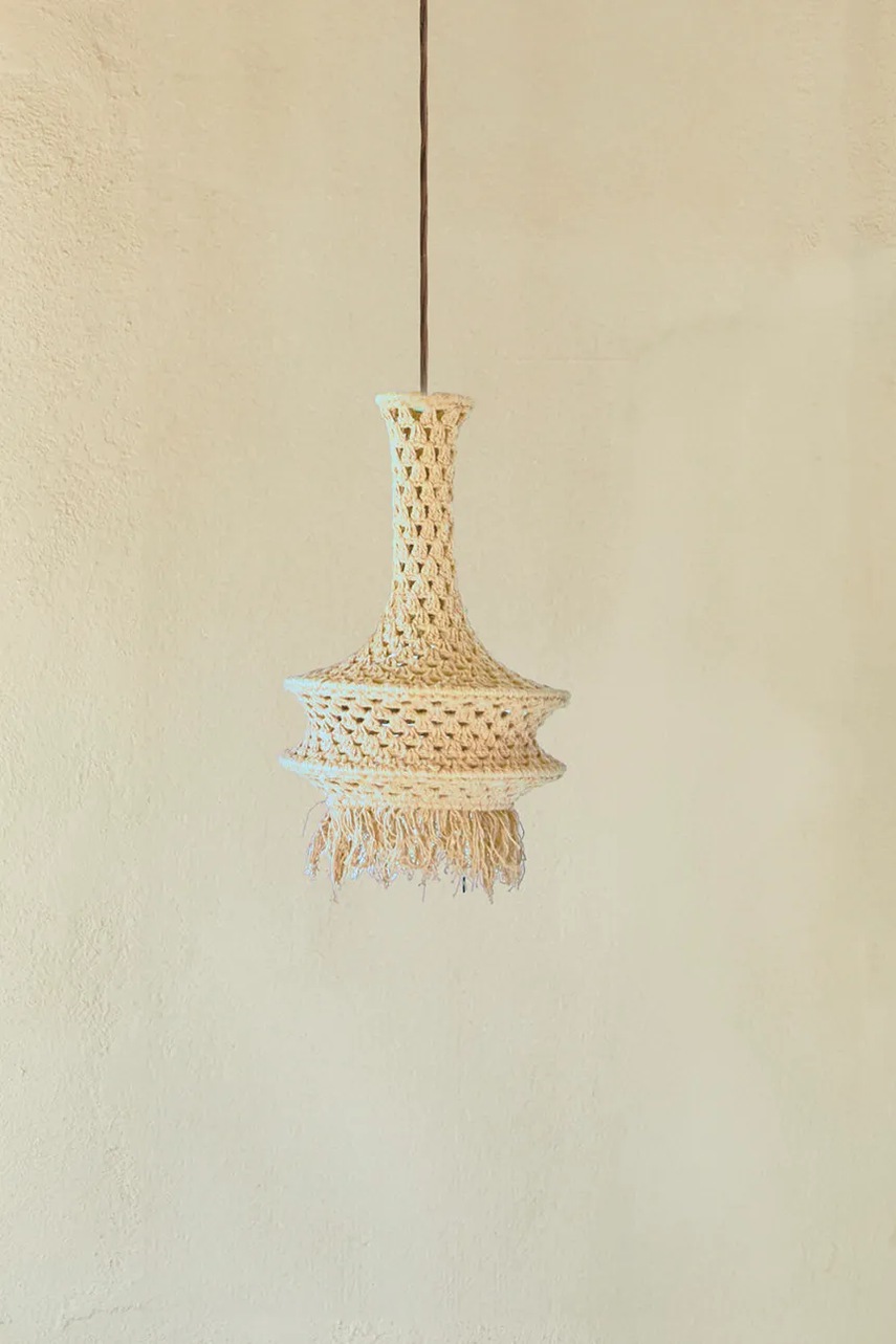 Αμπαζούρ για κρεμαστό φωτιστικό Calma House Pleko 30 x 50 cm φωτογραφία