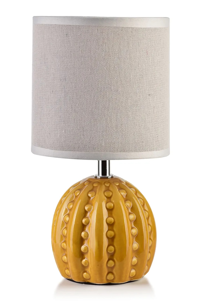 Levně Stolní lampa Affek Design Leti 13 x 13 x 26 cm žlutá barva