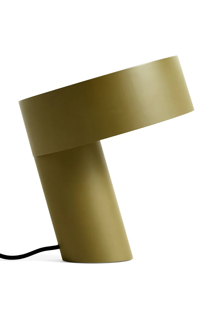 Levně Stolní lampa HAY Slant 28 x 23,5 x 24,5 cm zelená barva
