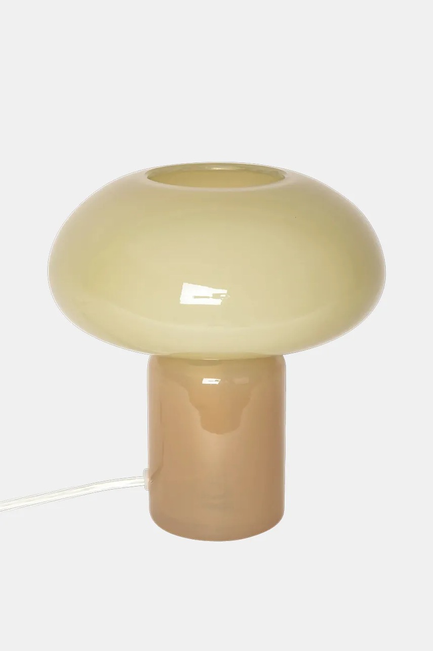 Au Maison Λάμπα τραπεζιού από χρωματισμένο γυαλί 23 x 22 cm φωτογραφία