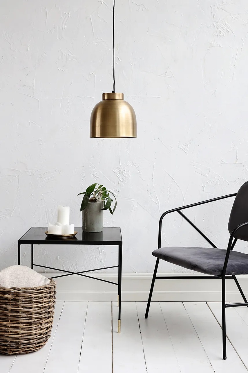 House Doctor λάμπα κρεμαστή από ορείχαλκο 23 x 21,5 cm φωτογραφία