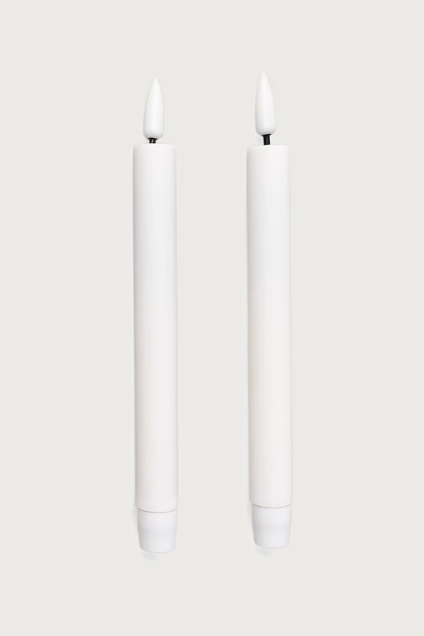 Deluxe Homeart  súprava LED sviečok 17 cm