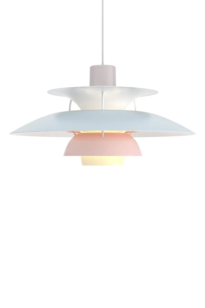 Louis Poulsen lampa wisząca z metalu PH 5