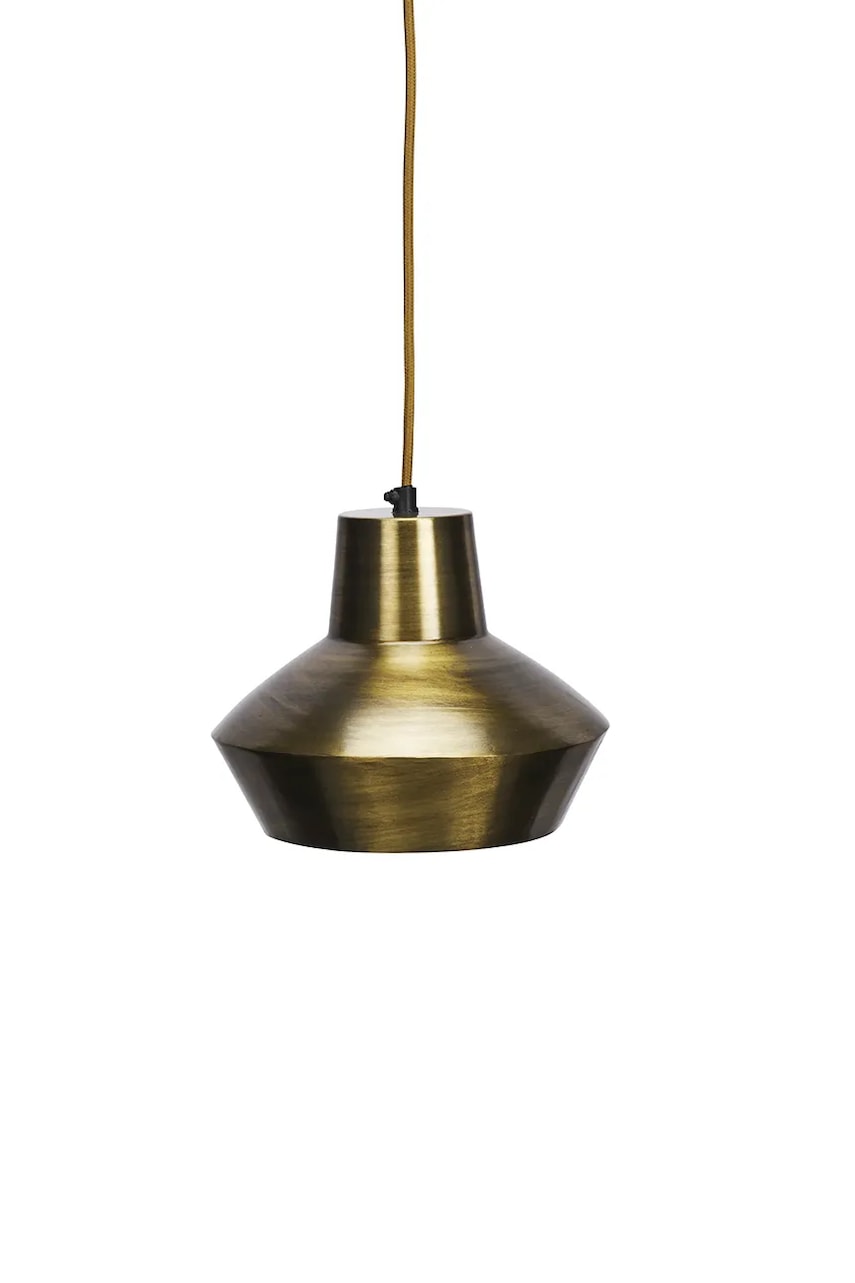 Levně Madam Stoltz lampa závěsná ze železa 22 x 19 cm