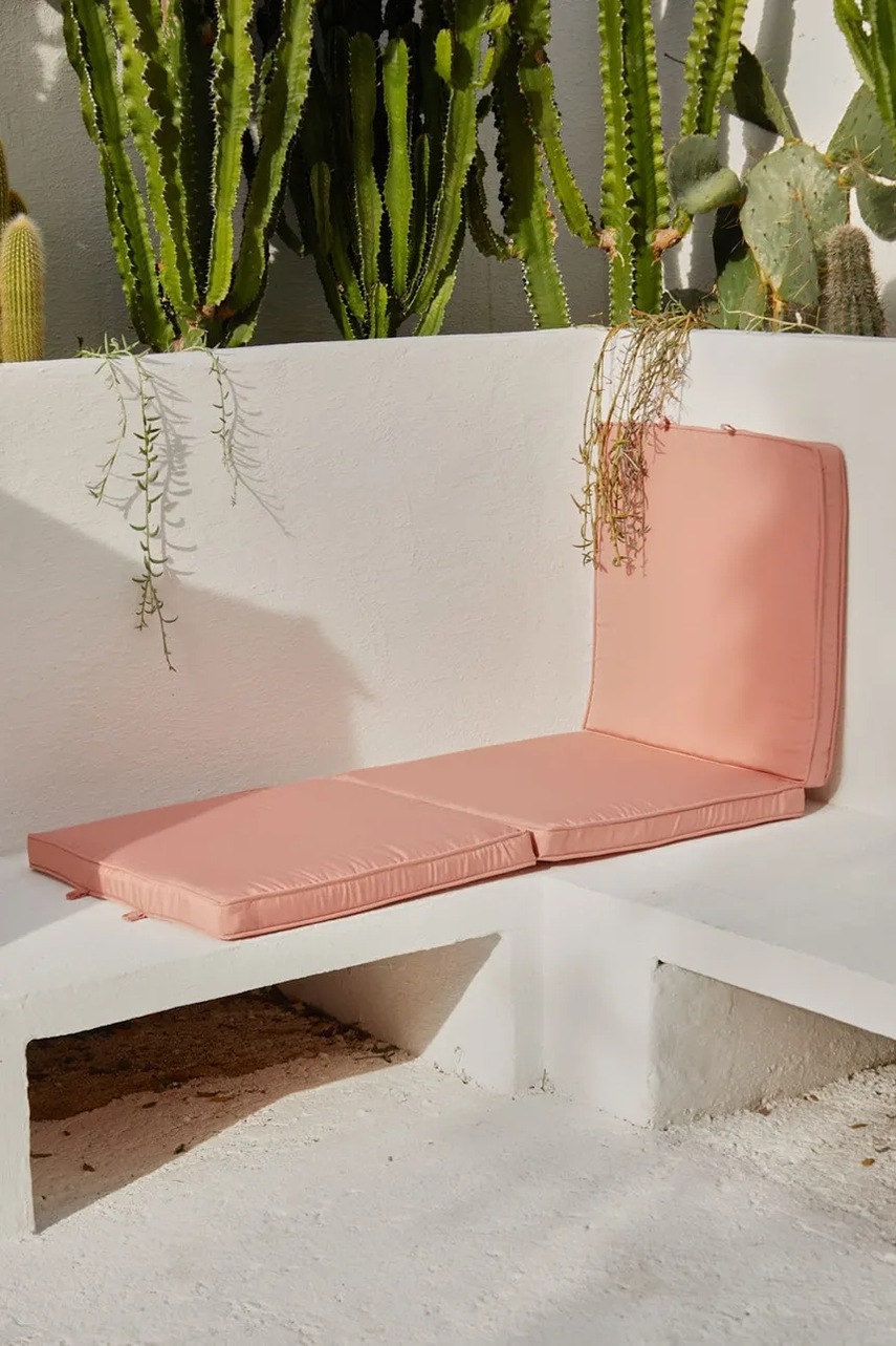 Μαξιλάρι δαπέδου Cloud χρώμα: ροζ φωτογραφία