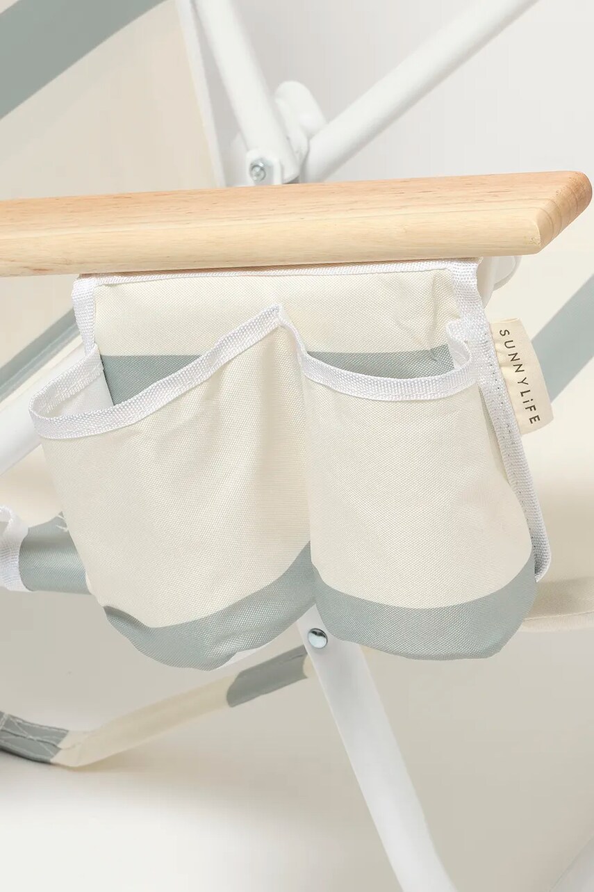 SunnyLife strandszék La Palma Sage Stripe zöld termék 2. képe