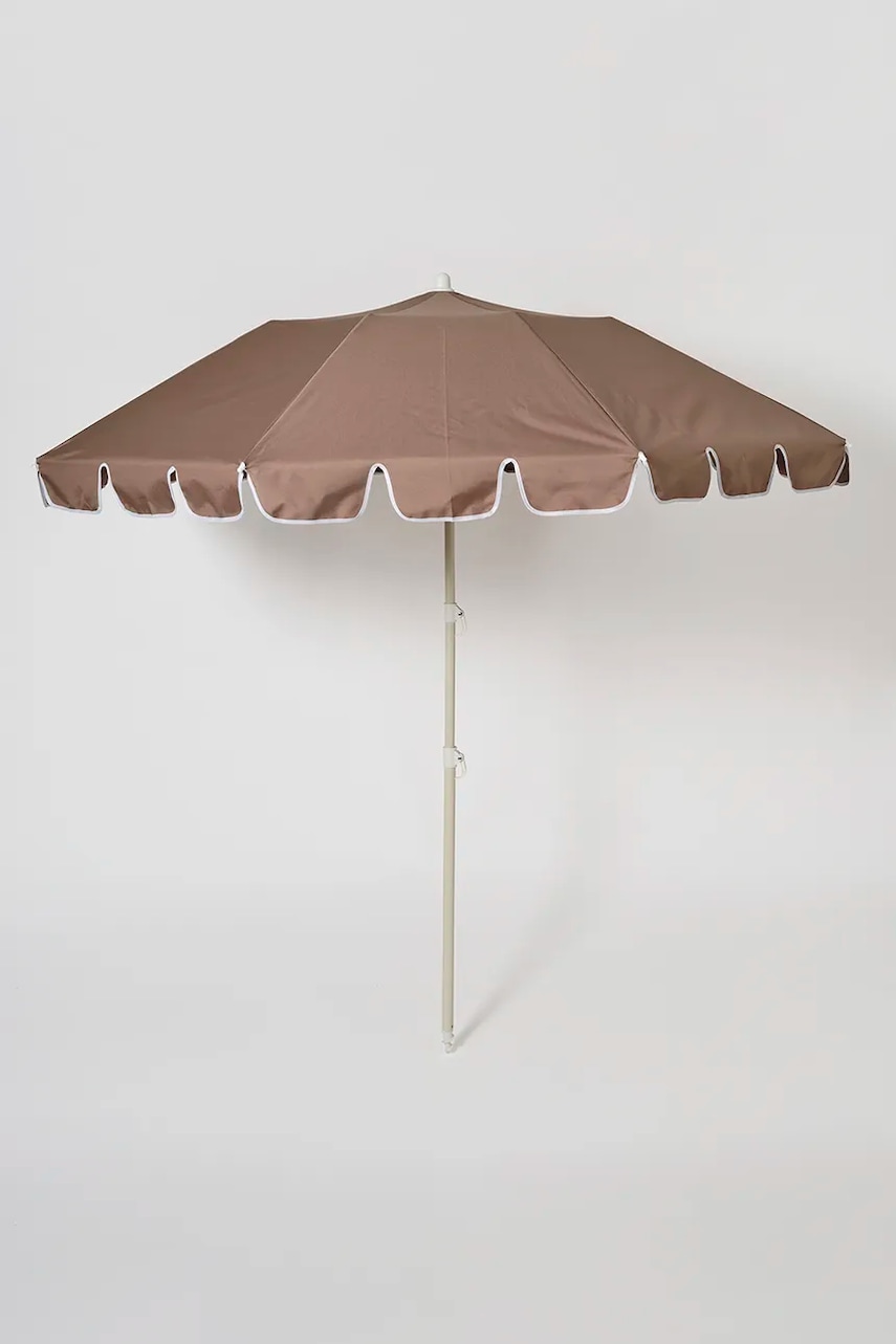SunnyLife umbrelă de plajă Rustico Driftwood culoarea maro