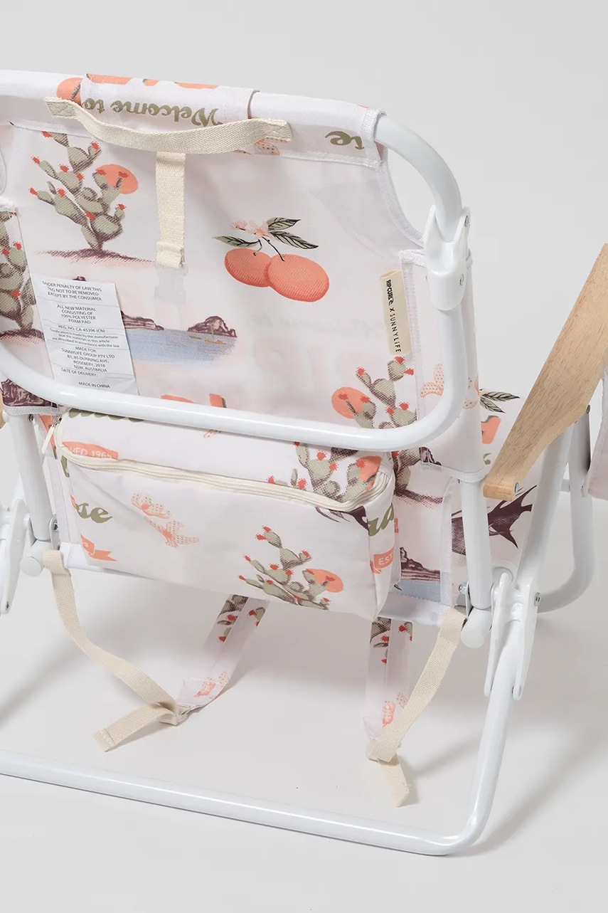 Καρέκλα θαλάσσης SunnyLife Welcome to Paradise Chalk x Rip Curl χρώμα: μπεζ φωτογραφία