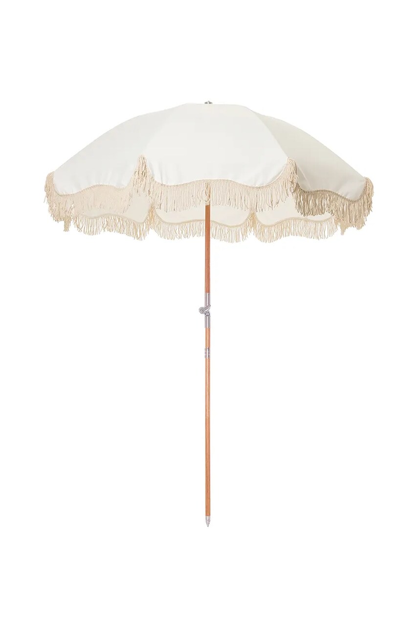 Business & Pleasure Co. umbrelă de grădină Antique White culoarea alb