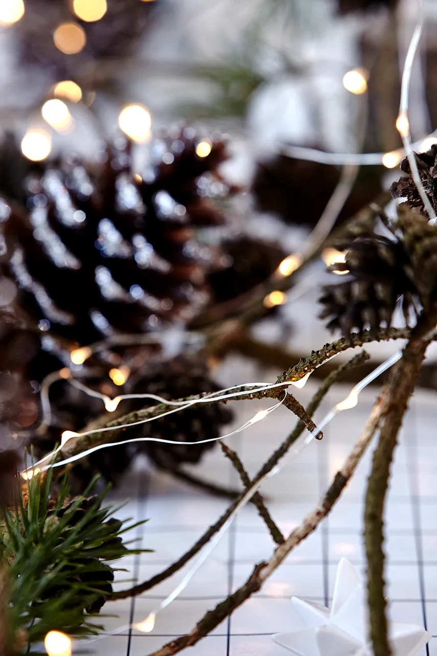 Ελαφριά αλυσίδα House Doctor String lights 10 m χρώμα: άσπρο φωτογραφία