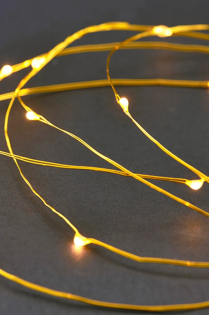 Ελαφριά αλυσίδα House Doctor String lights 10 m χρώμα: κίτρινο φωτογραφία