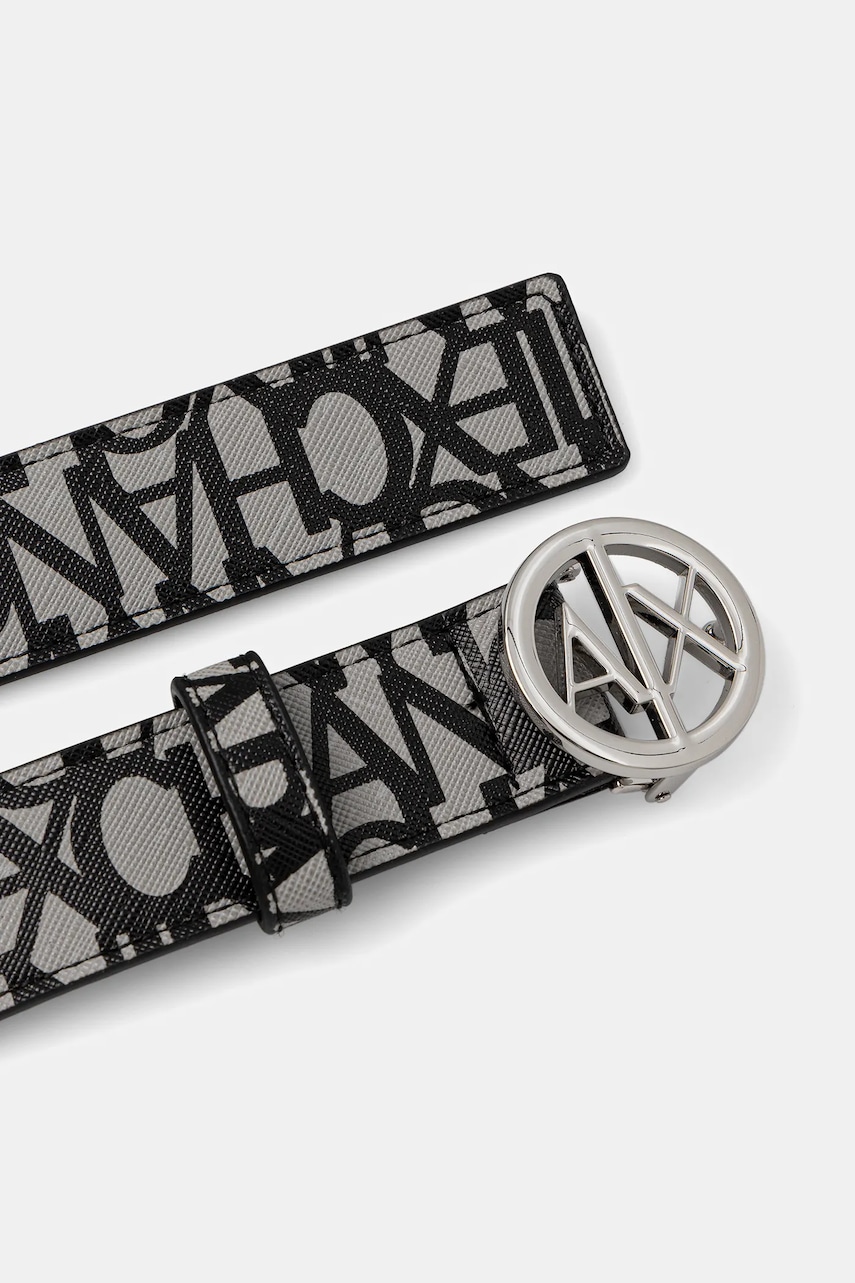 Ремень Armani Exchange женский цвет чёрный Ремень Armani Exchange женский цвет чёрный