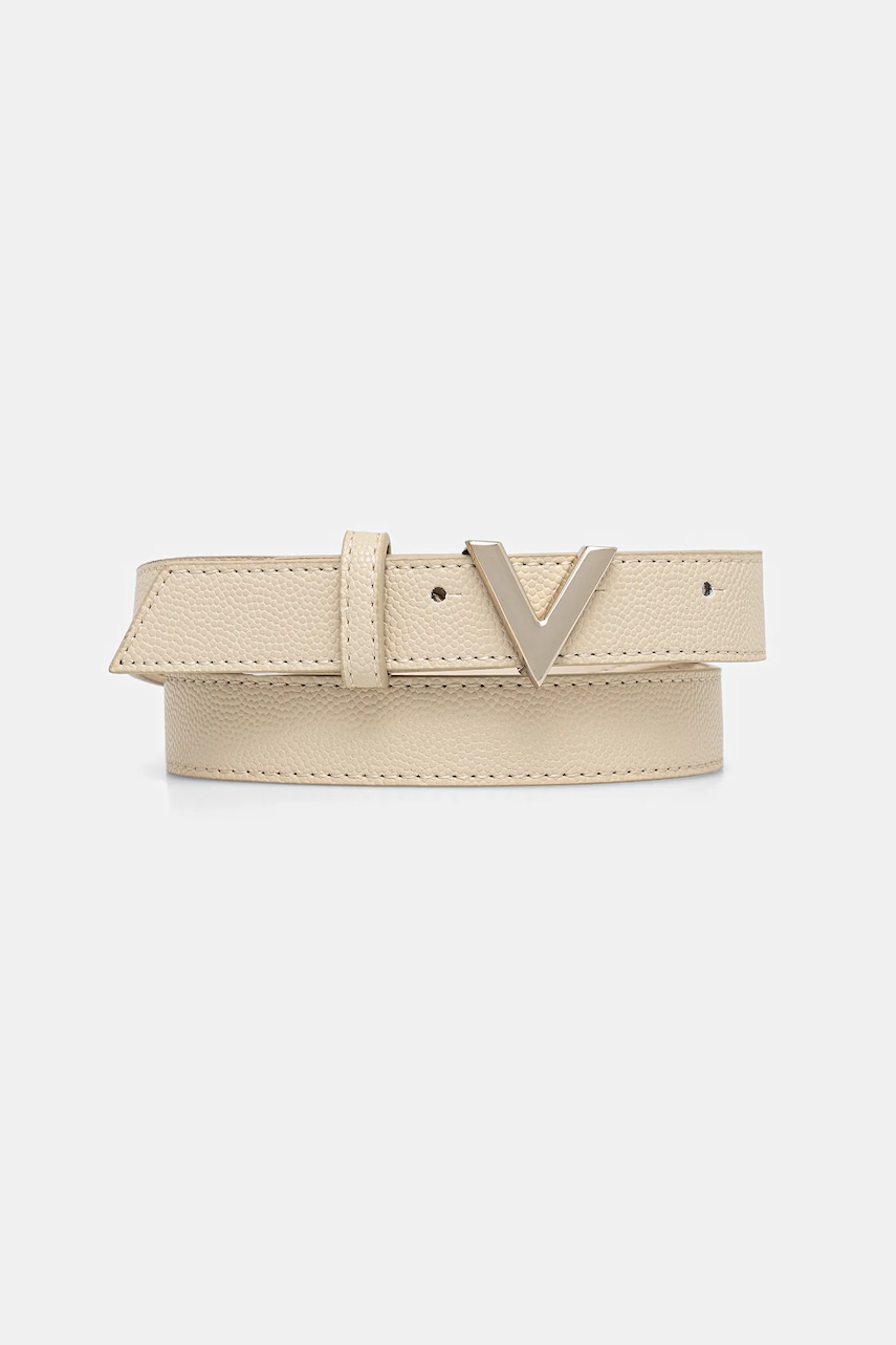 Valentino Bags curea culoarea bej, VCS1R456GN