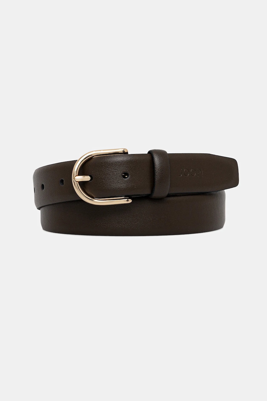 Joop! curea de piele culoarea maro, 8330