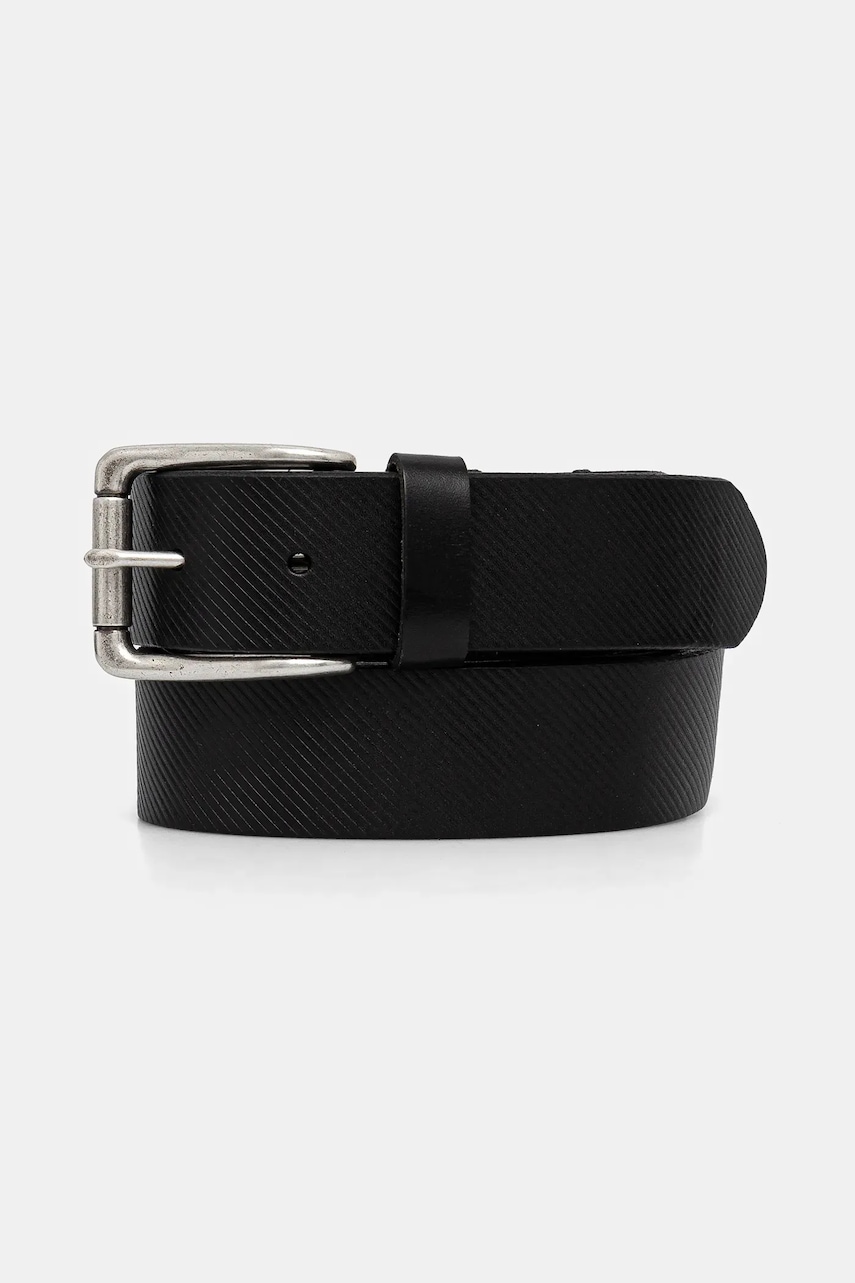 Marc O'Polo curea de piele barbati, culoarea negru, B0129519509111 Marc O'Polo curea de piele barbati, culoarea negru, B0129519509111