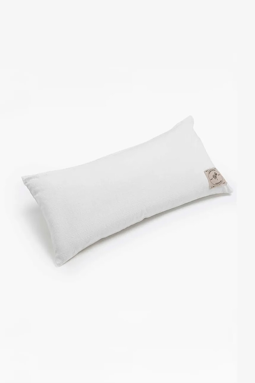 Calma House față de pernă din bumbac Gavema 30 x 60 cm culoarea alb