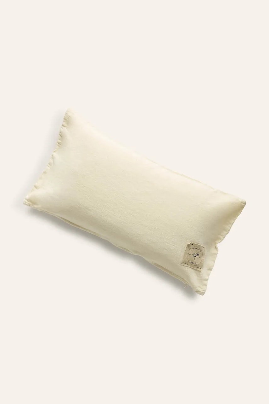 Calma House față de pernă din bumbac Gavema 30 x 60 cm culoarea bej Calma House față de pernă din bumbac Gavema 30 x 60 cm culoarea bej