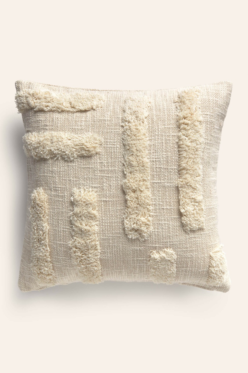 Calma House pernă decorativă Roma 45 x 45 cm culoarea bej