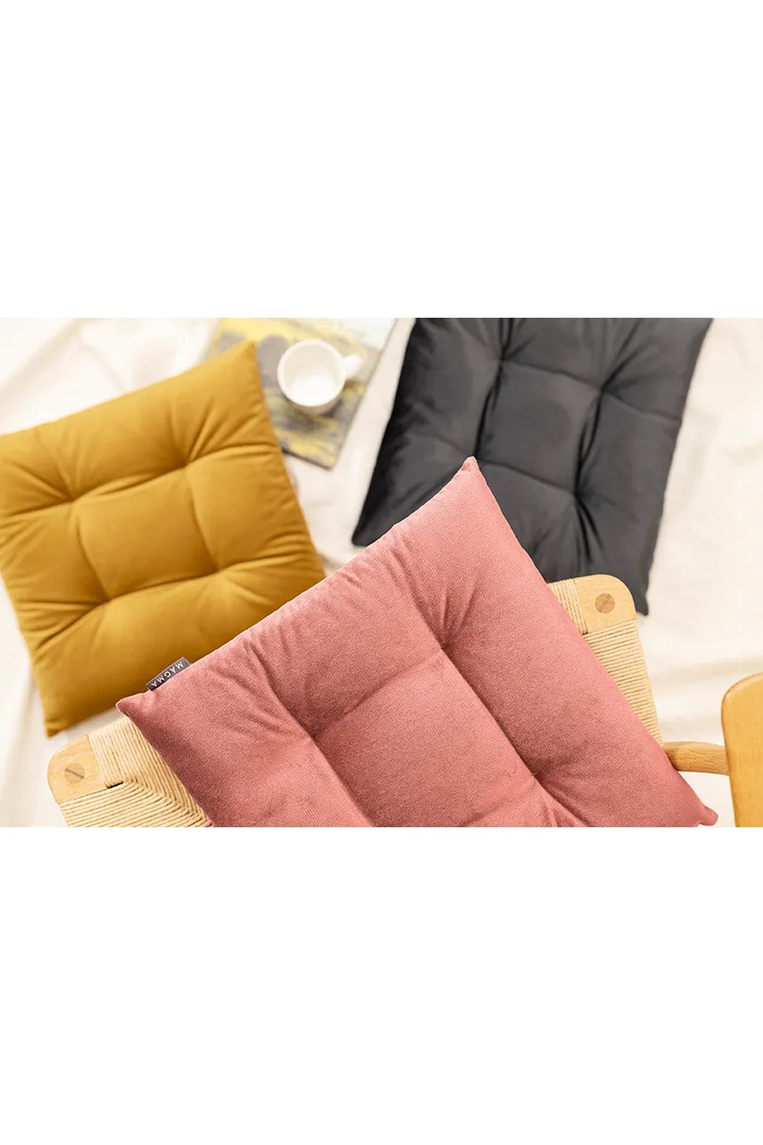 Διακοσμητικό μαξιλάρι Magma Marla 42 x 42 x 6 cm χρώμα: κίτρινο φωτογραφία