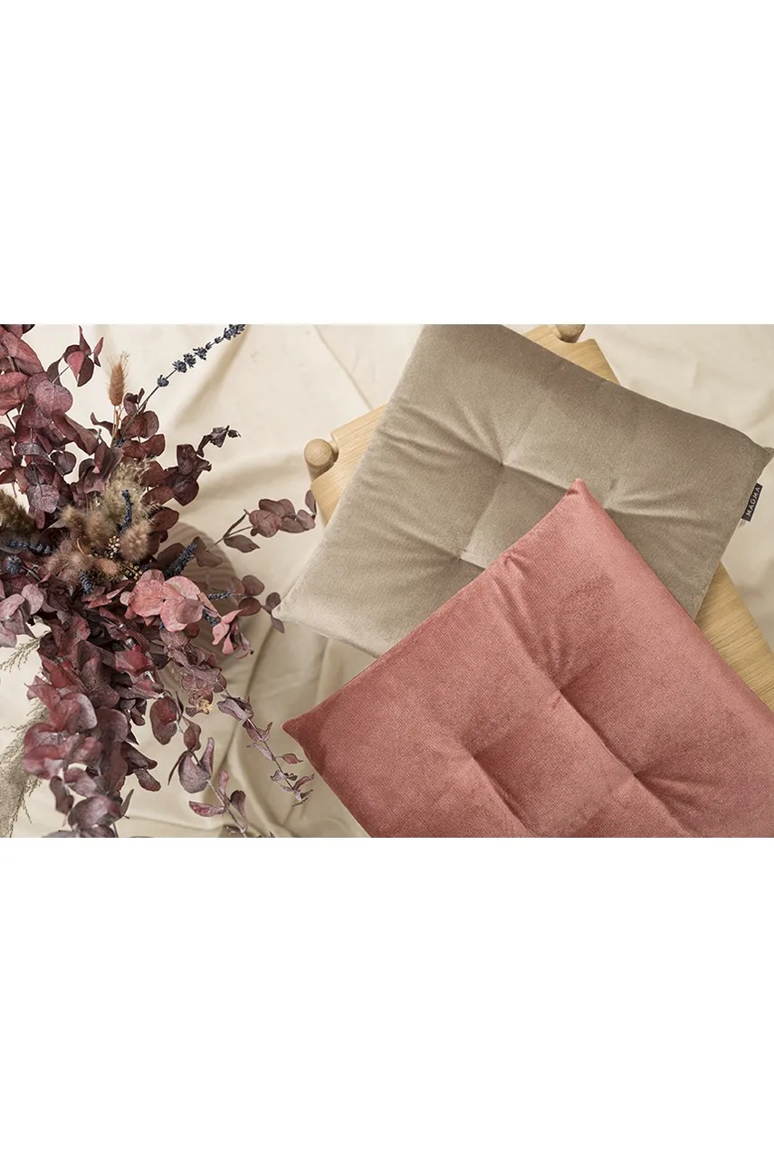 Διακοσμητικό μαξιλάρι Magma Marla 42 x 42 x 6 cm χρώμα: μπεζ φωτογραφία