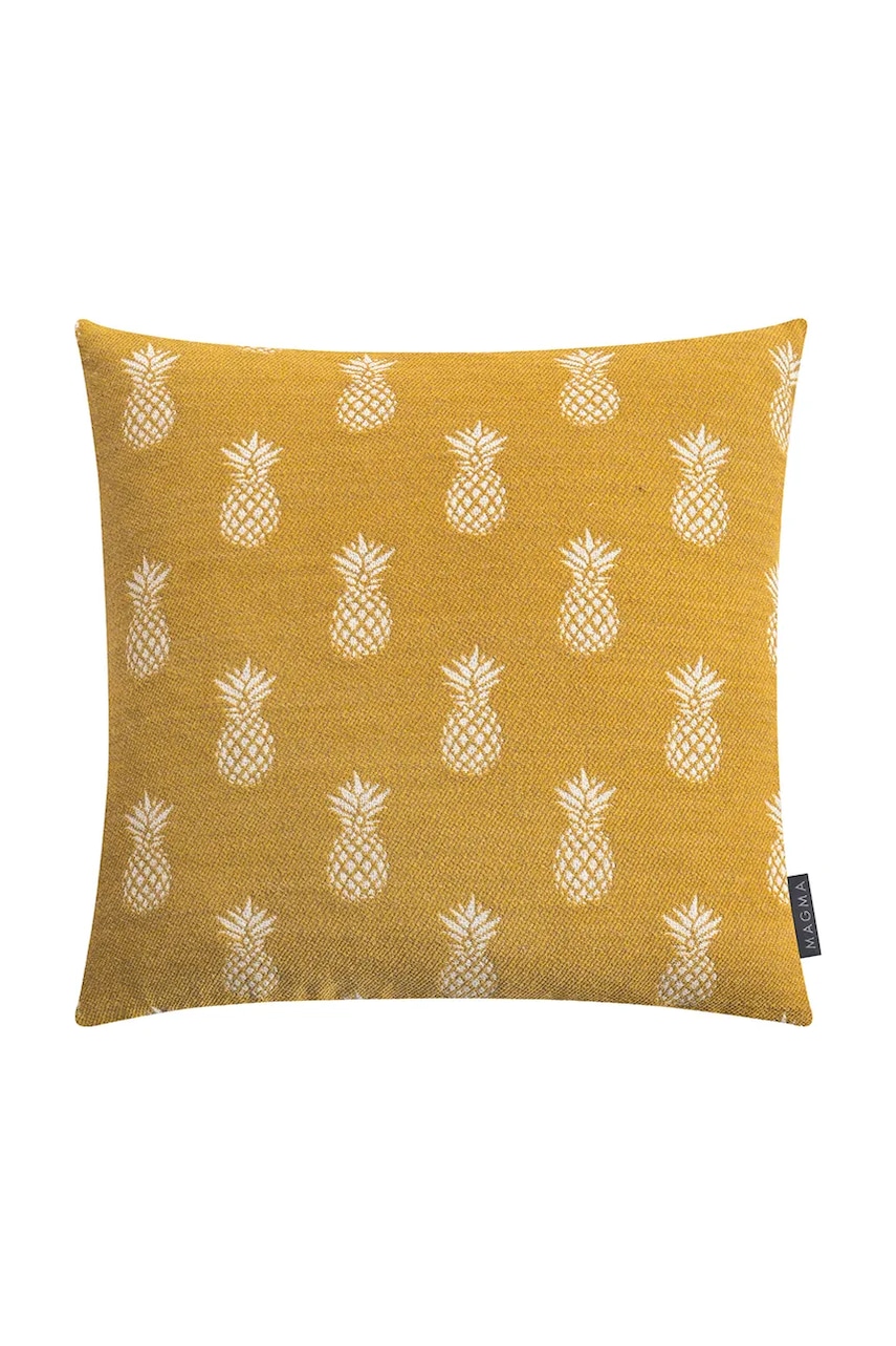 Magma husă pernă Tropical 45 x 45 cm culoarea galben
