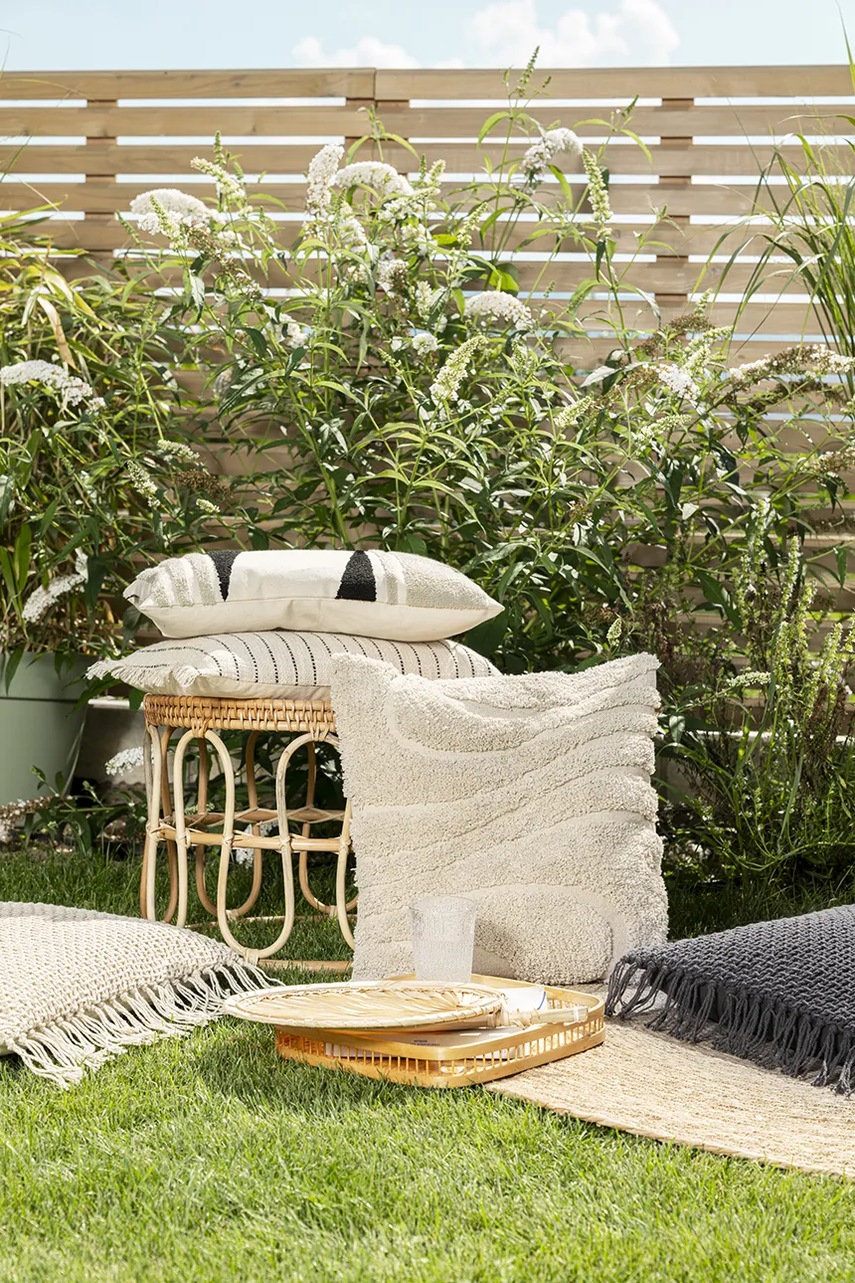 Διακοσμητική μαξιλαροθήκη Magma Rafiki 45 x 45 cm χρώμα: μπεζ φωτογραφία