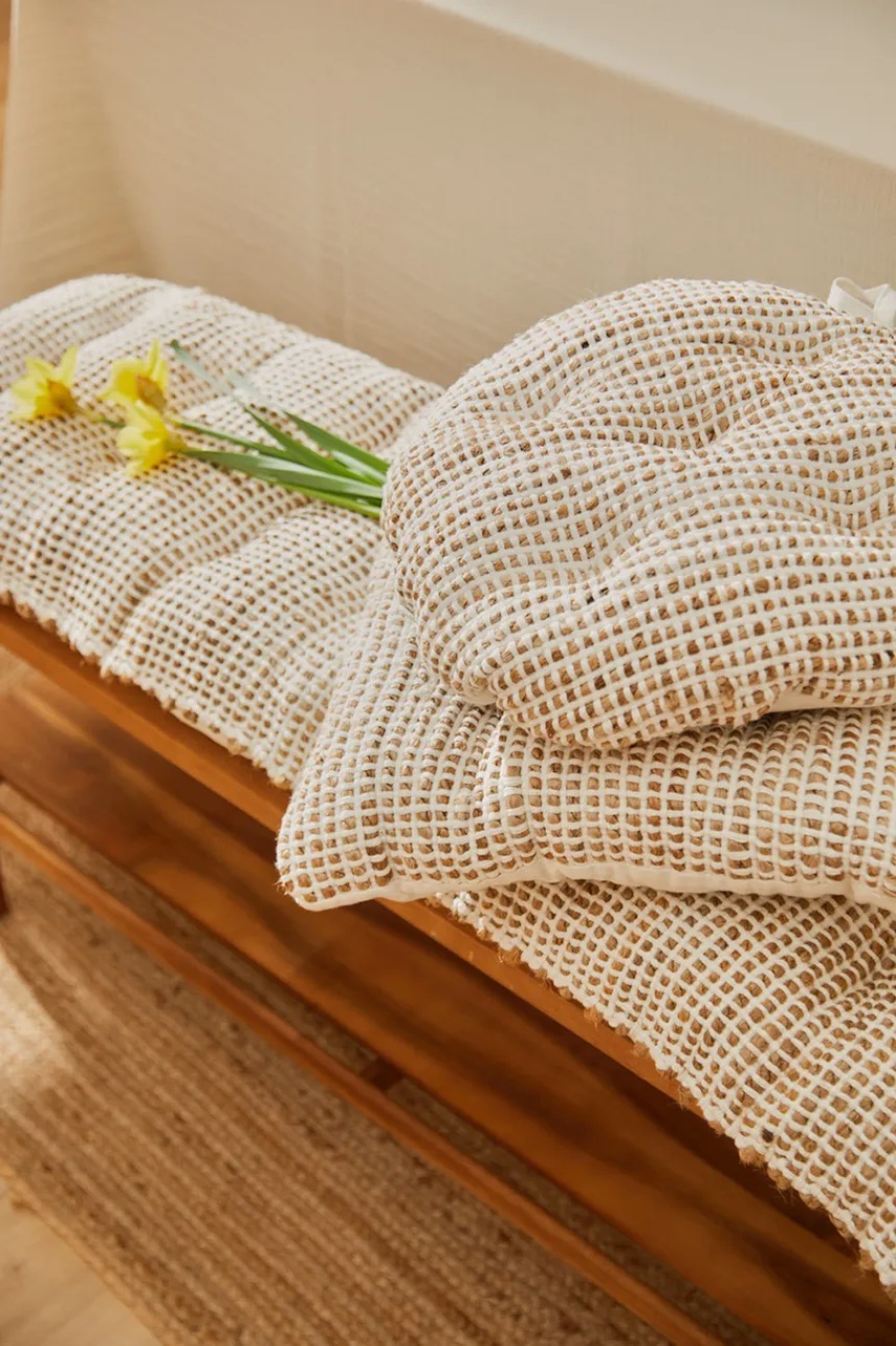 Στρώμα Calma House West 40 x 120 x 4 cm χρώμα: μπεζ φωτογραφία