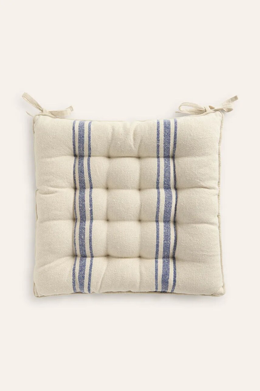Calma House pernă pentru scaun Bari 40 x 40 x 4 cm culoarea bej