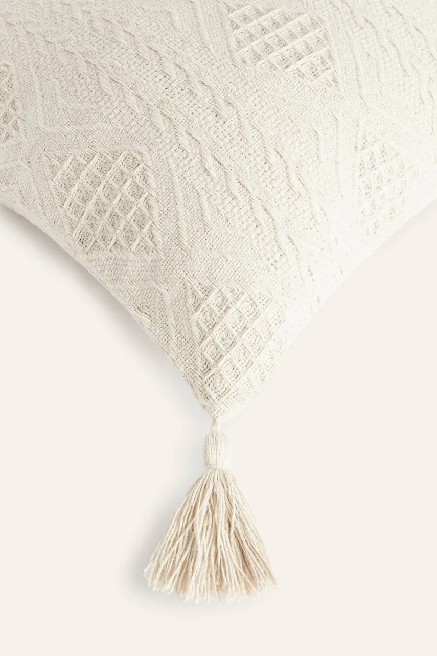 Μαξιλαροθήκη Calma House Chicago 30 x 60 cm χρώμα: μπεζ φωτογραφία