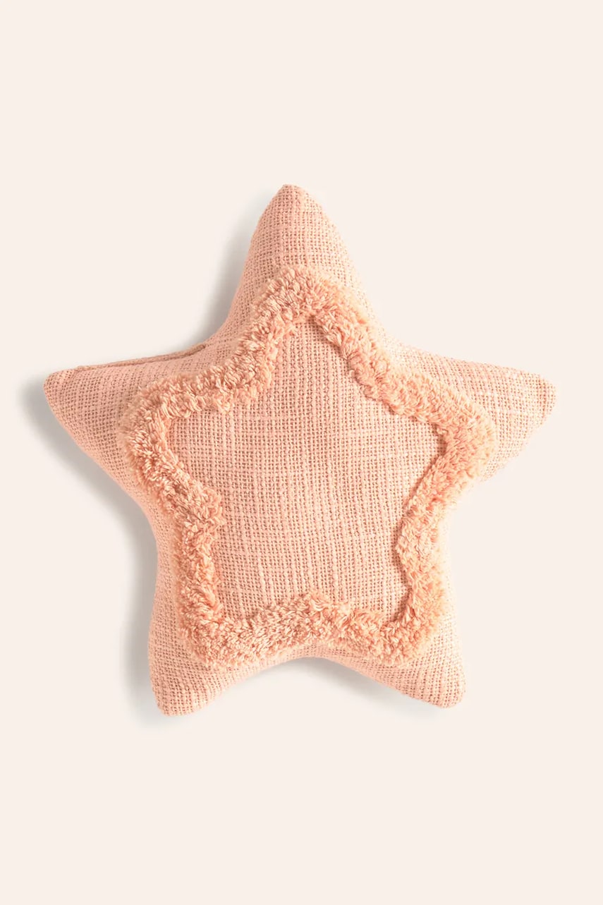 Calma House perna decorativă Star2 culoarea roz