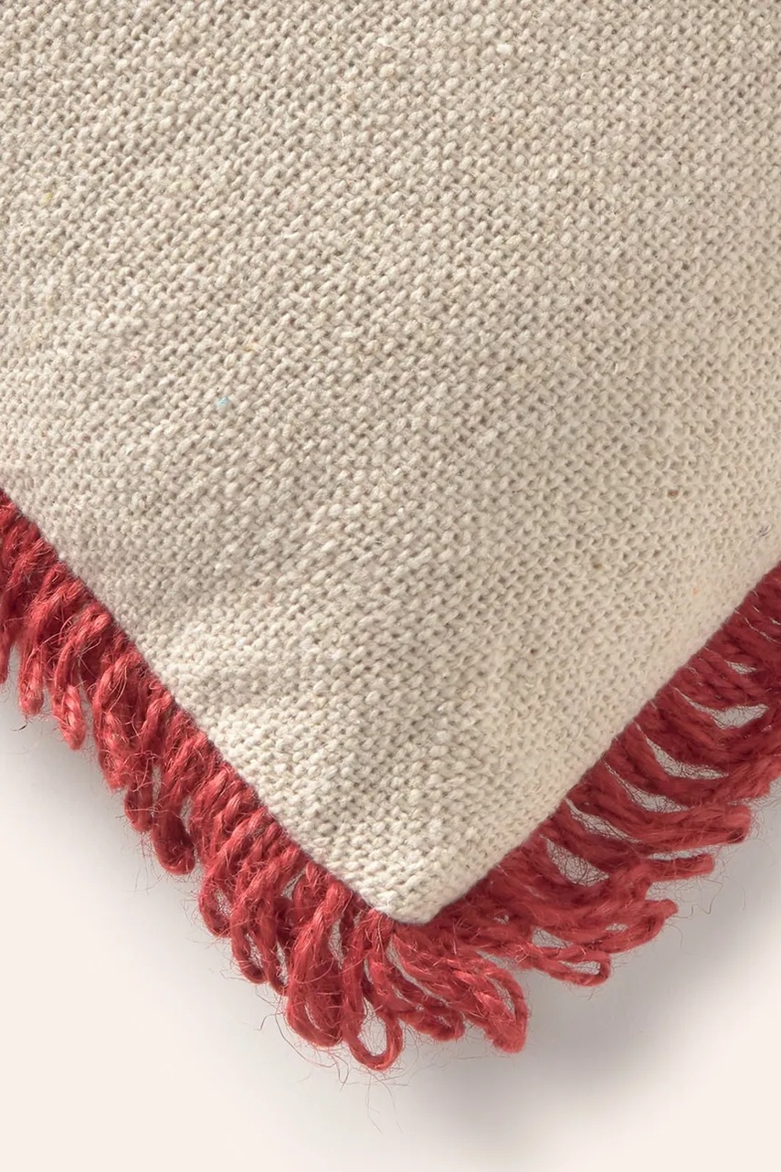 Διακοσμητικό μαξιλάρι Calma House Crab χρώμα: κόκκινο φωτογραφία