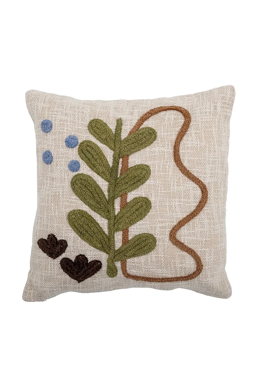 Bloomingville pernă decorativă Batley 45 x 45 cm culoarea bej Bloomingville pernă decorativă Batley 45 x 45 cm culoarea bej