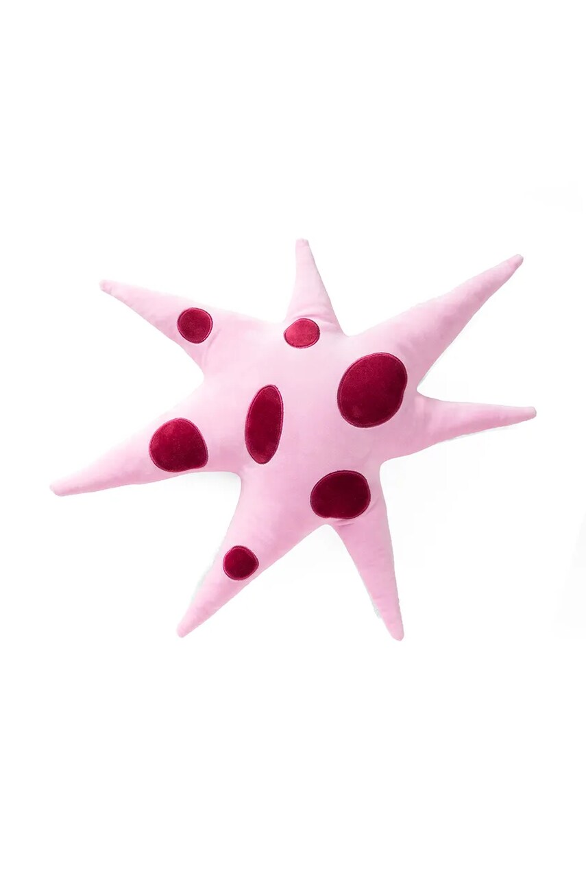 Helio Ferretti pernă decorativă Polar Star culoarea roz