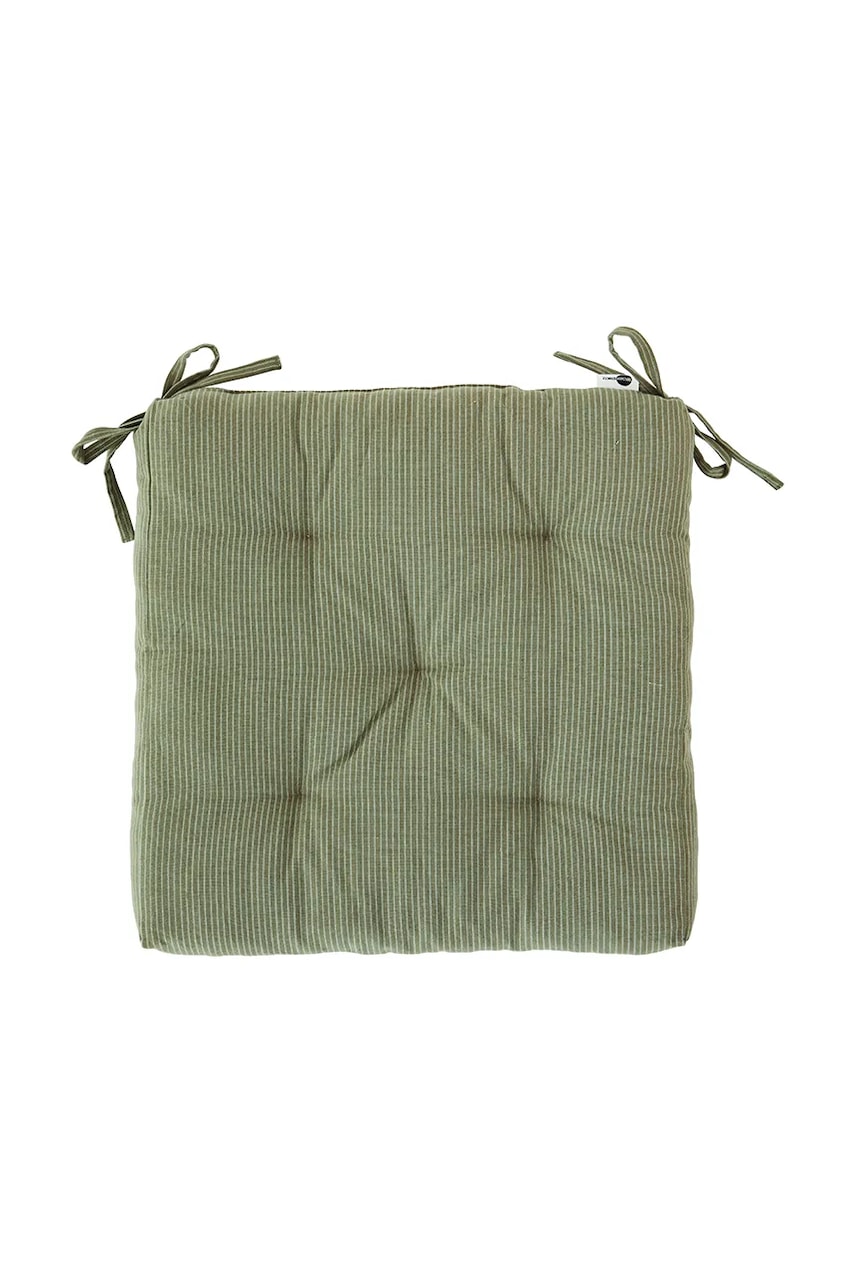 Madam Stoltz pernă pentru scaun culoarea verde