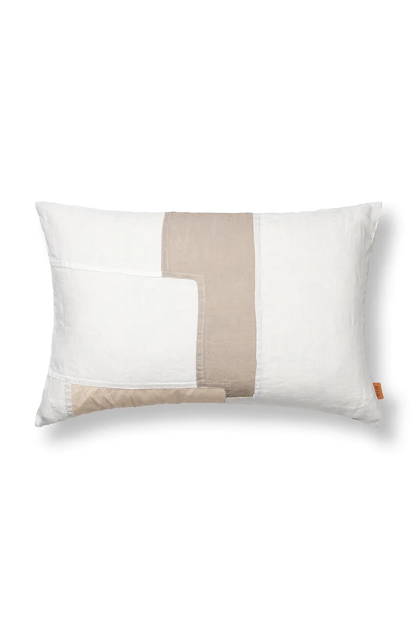 ferm LIVING pernă decorativă Part culoarea alb