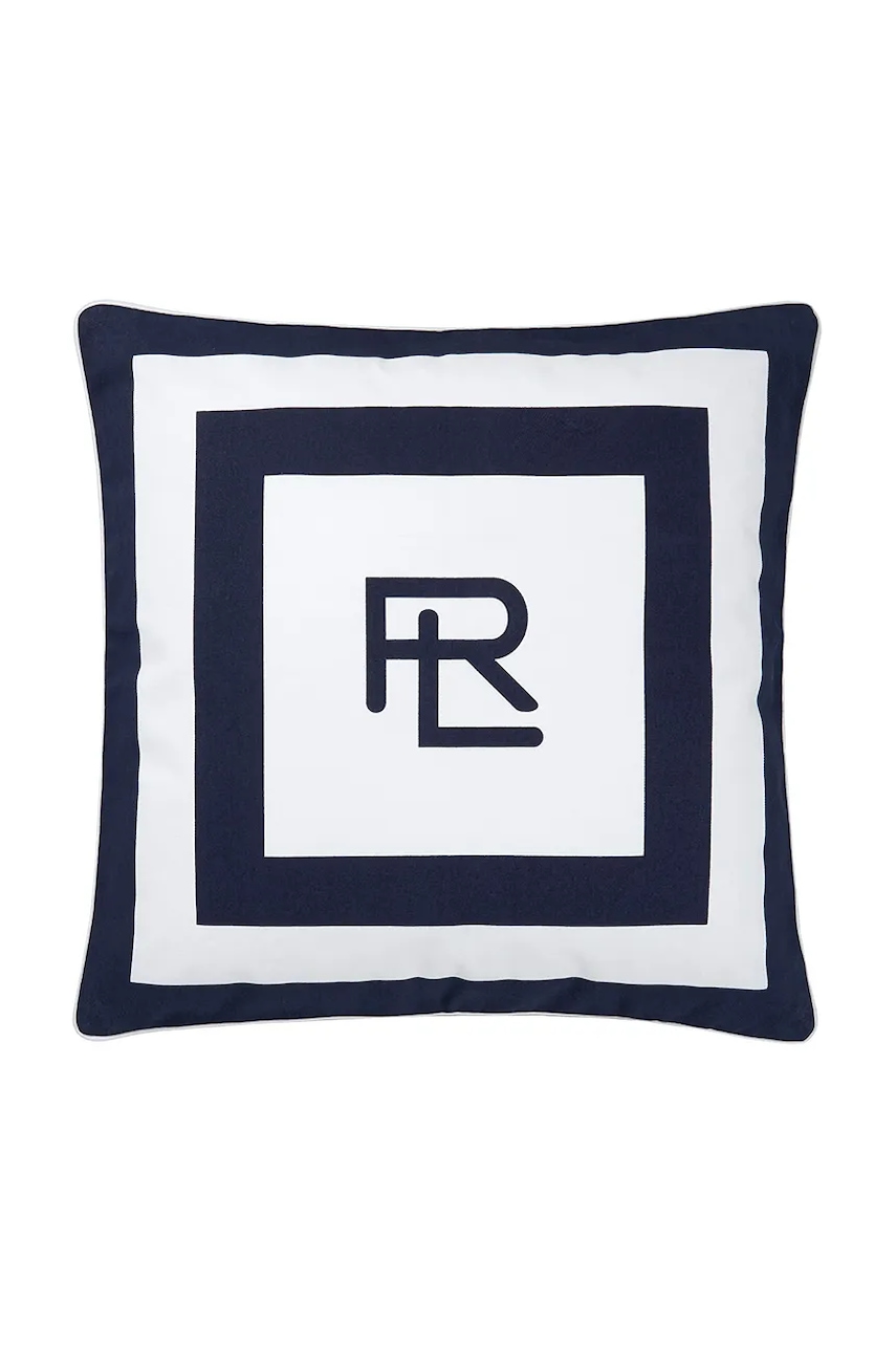 Levně Bavlněný povlak na polštář Ralph Lauren 50 x 50 cm zelená barva