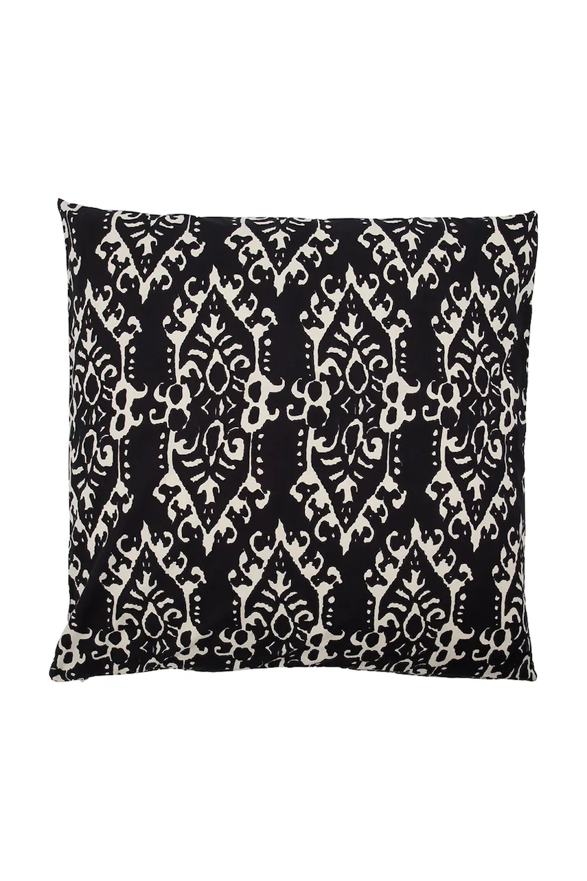 House Doctor față de pernă decorativă HDIkat 50 x 50 cm culoarea negru