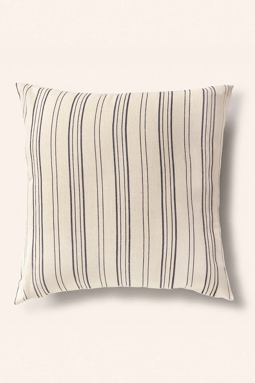 Calma House față de pernă din bumbac Leucate 45 x 45 cm culoarea bej