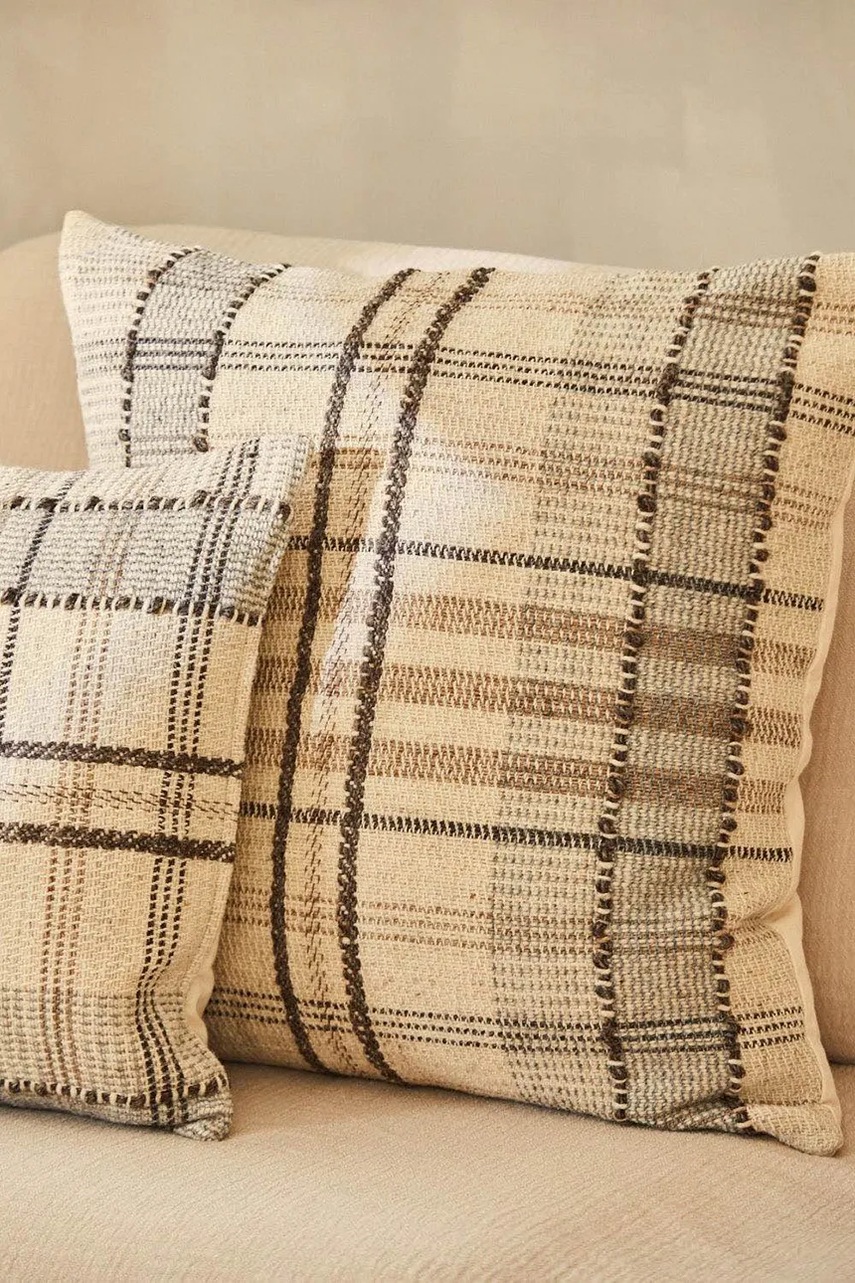 Μαξιλαροθήκη με μαλλί Calma House 60 x 60 cm φωτογραφία