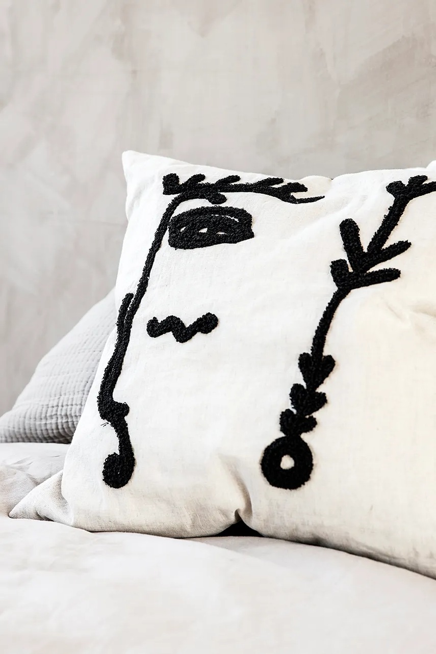 Διακοσμητική μαξιλαροθήκη με βαμβάκι House Doctor HDIngo 50 x 50 cm φωτογραφία