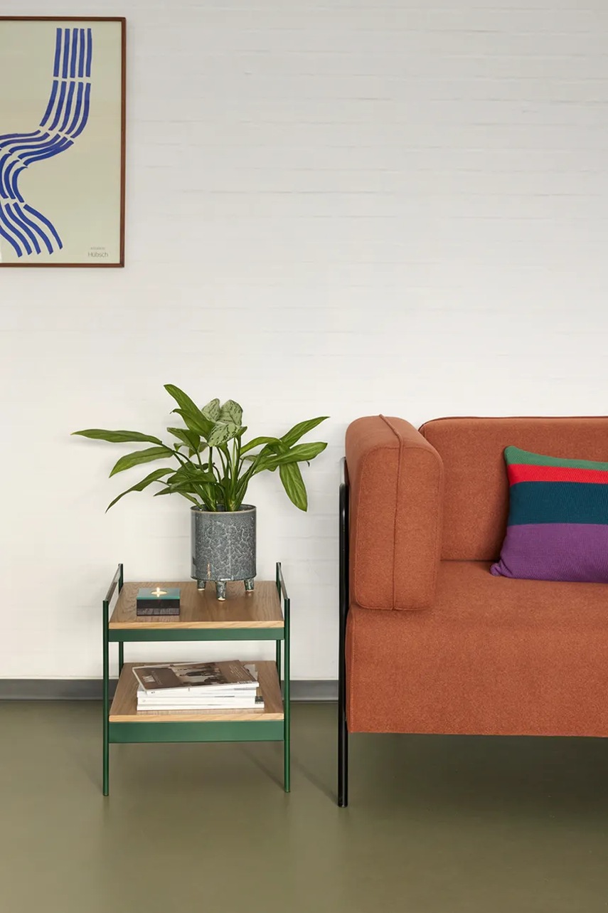 Διακοσμητικό βαμβακερό μαξιλάρι Hübsch Line 40 x 60 cm φωτογραφία