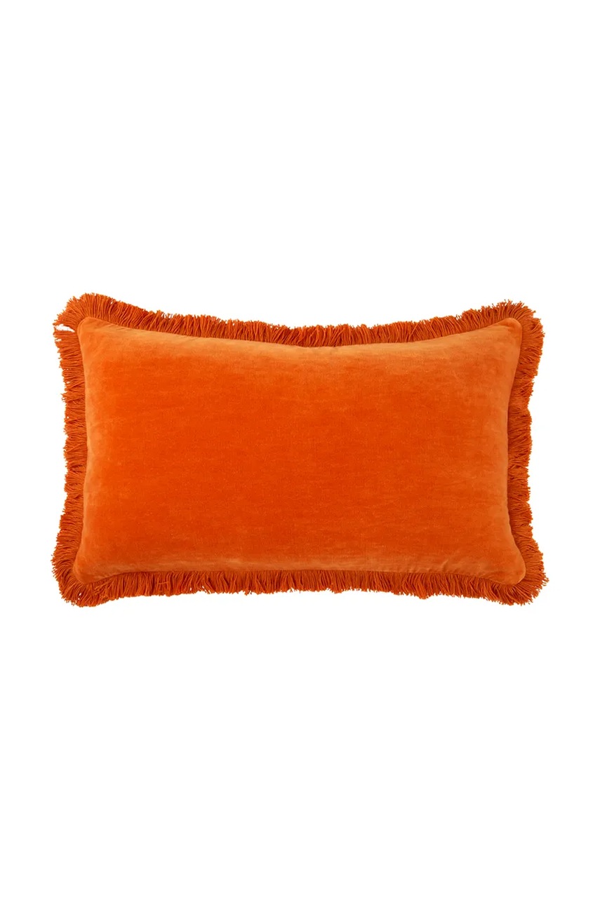 Διακοσμητική βαμβακερή μαξιλαροθήκη Olivier Desforges ROMULUS Capucine 33 x 57 cm