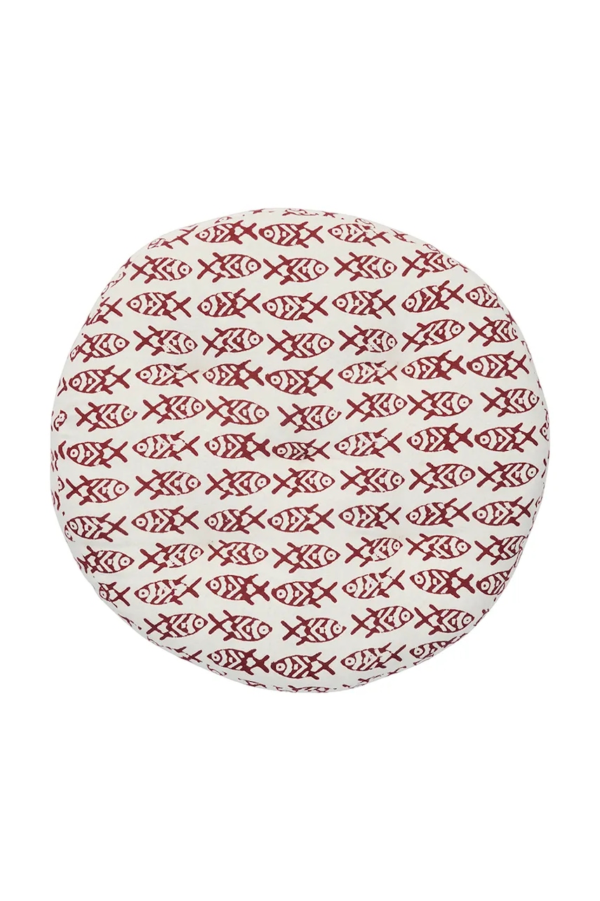 Dekorativní bavlněný polštář na židli Madam Stoltz 45 cm