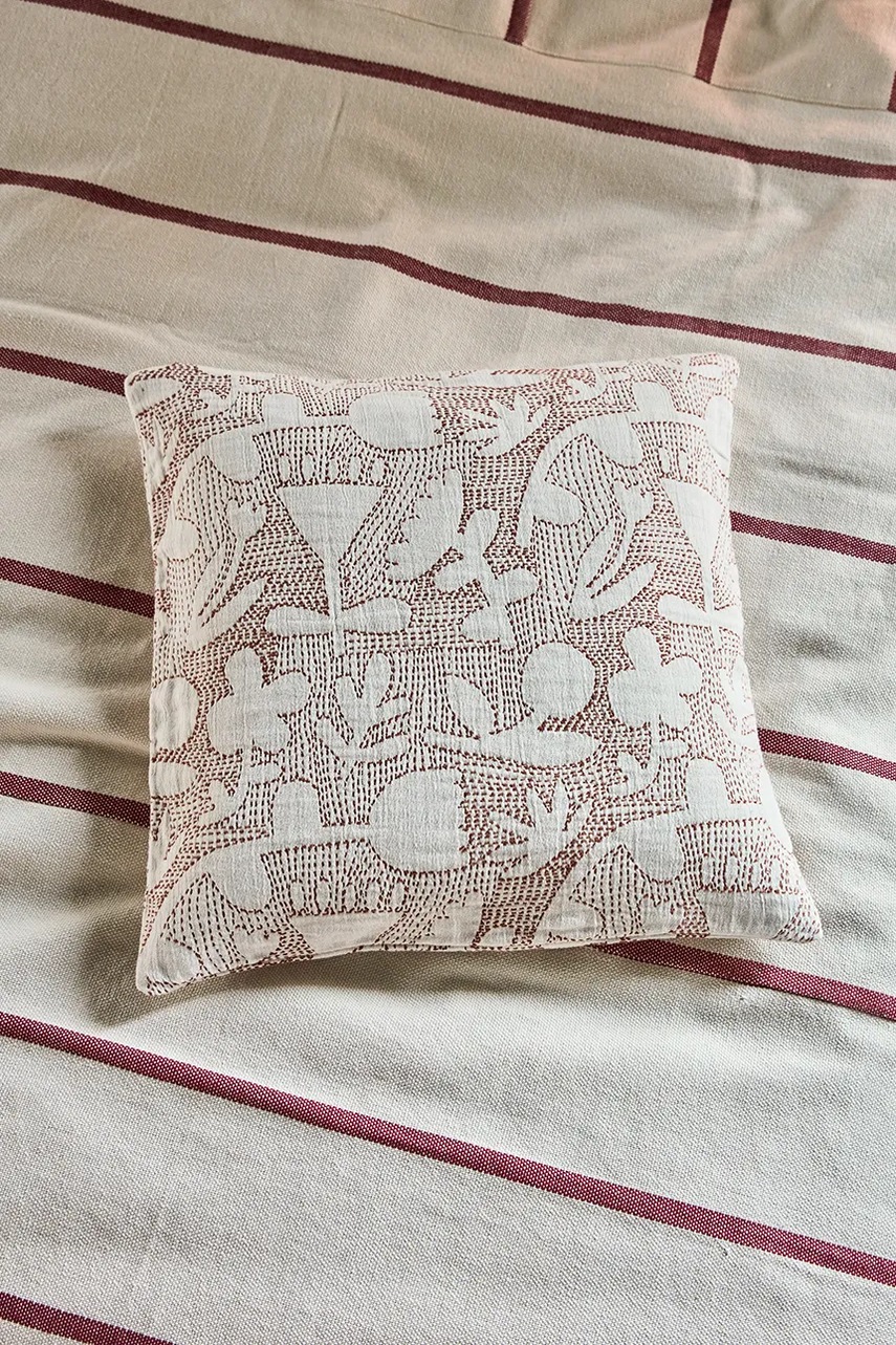 Διακοσμητική βαμβακερή μαξιλαροθήκη House Doctor HDSari 50 x 50 cm φωτογραφία