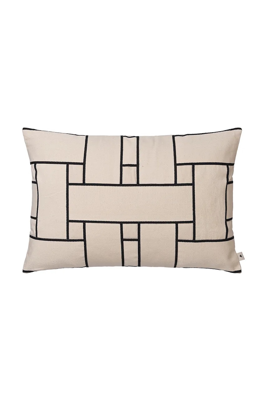Ferm Living poduszka dekoracyjna bawełniana 40 x 60 cm
