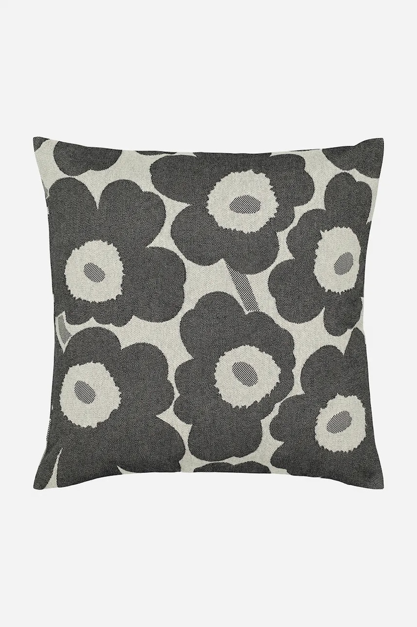 Marimekko poszewka na poduszkę dekoracyjna z domieszką lnu 47 x 47 cm