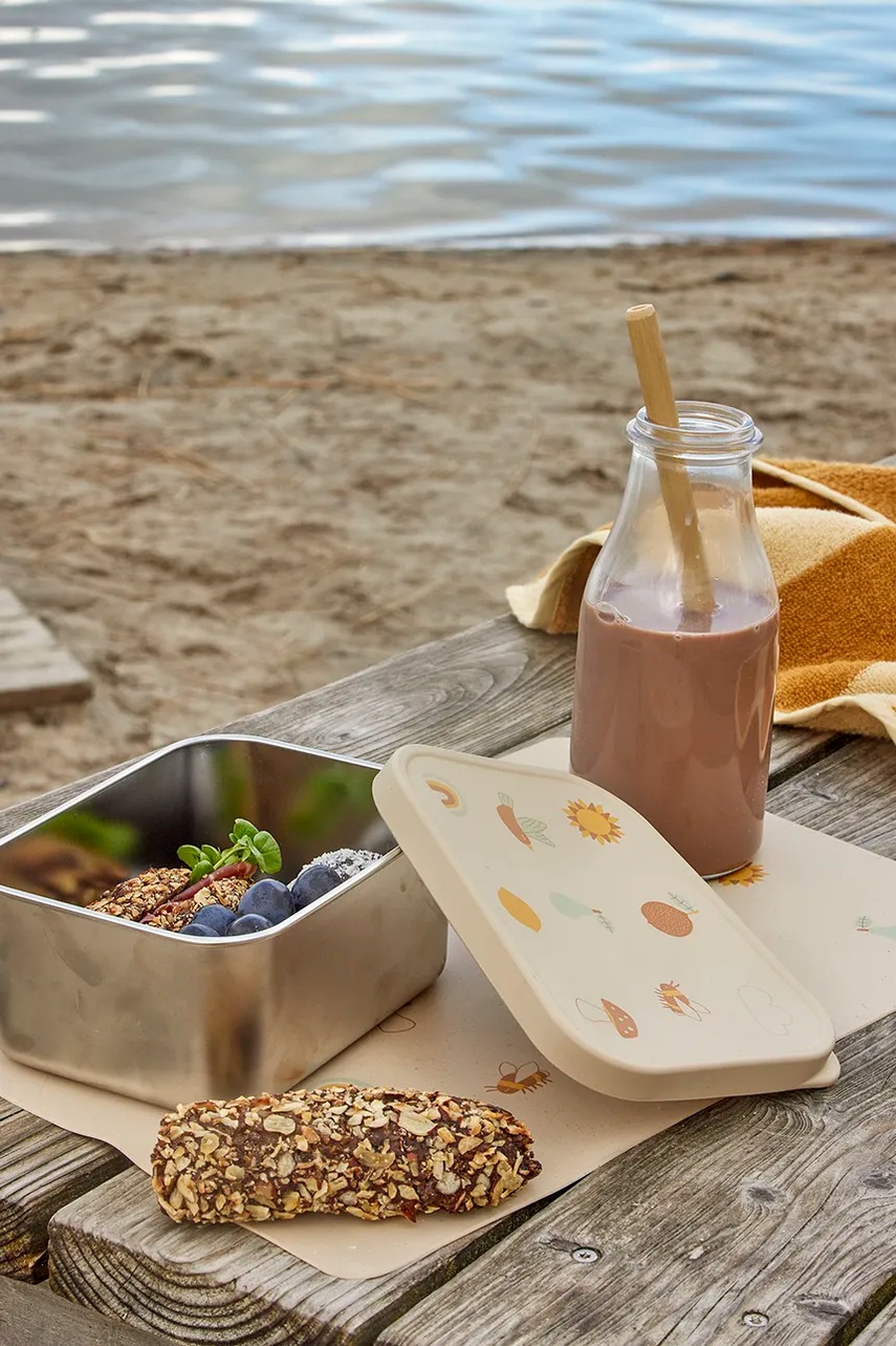 Lunchbox Bloomingville Agnes 1 L χρώμα: μπεζ φωτογραφία