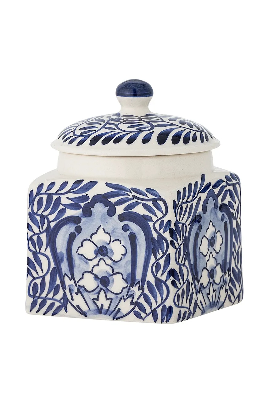 Bloomingville recipient cu capac Karlie 11 x 14 x 11 cm